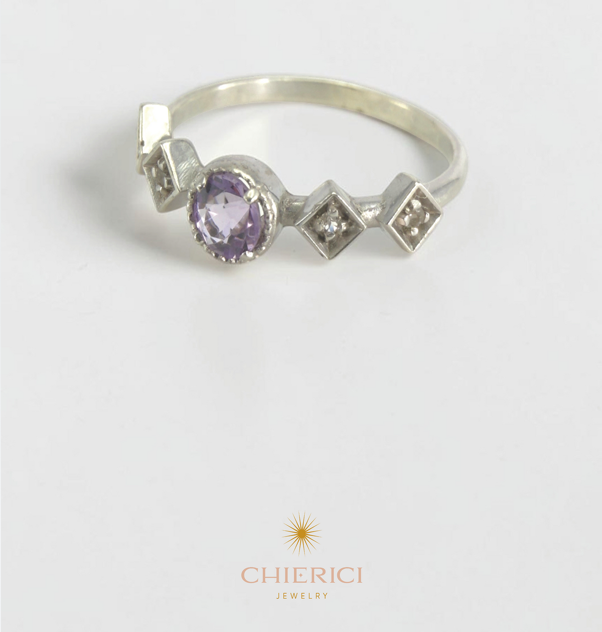 Breeze Amethyst Ring