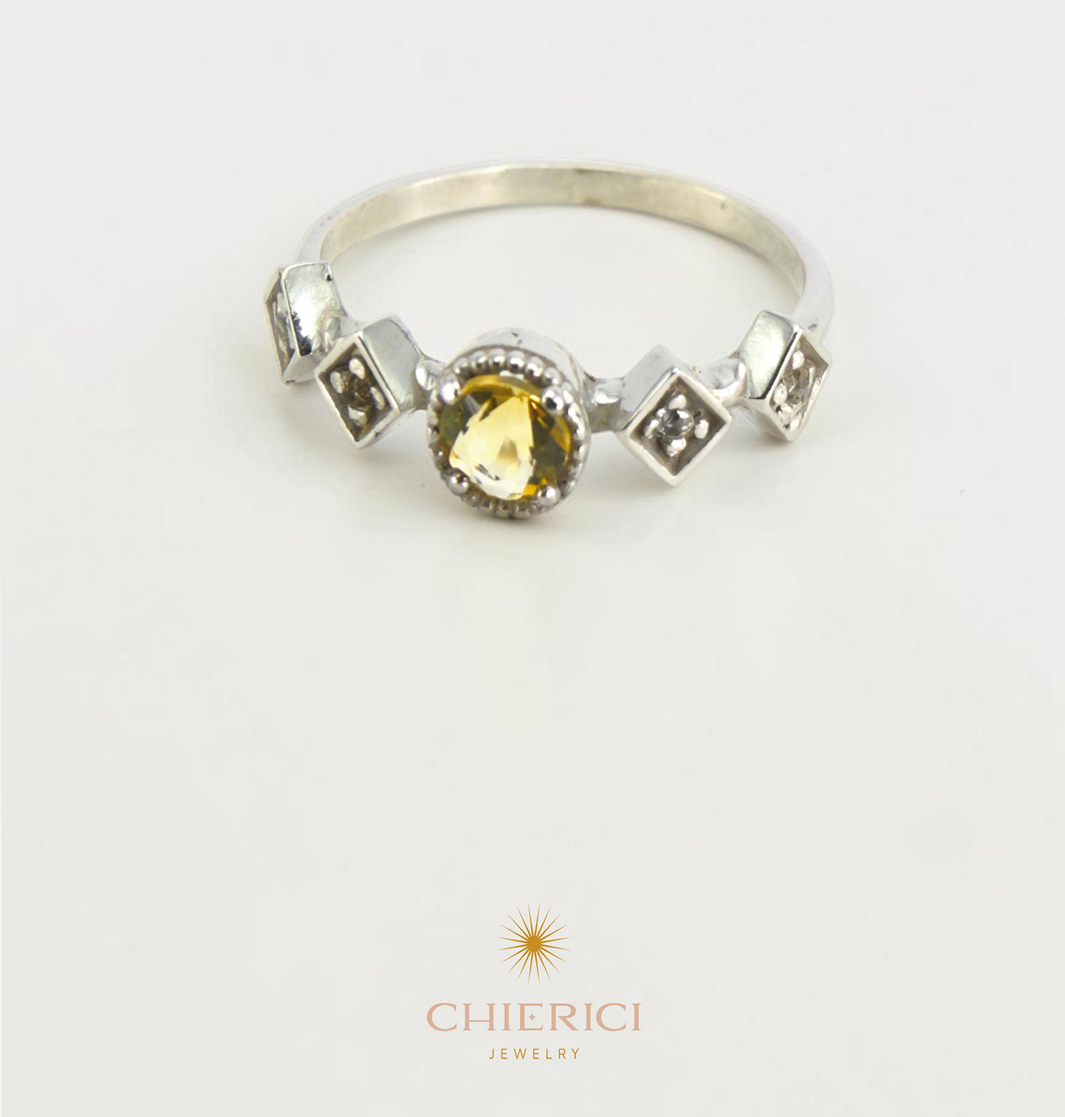Brisa Citrine Ring