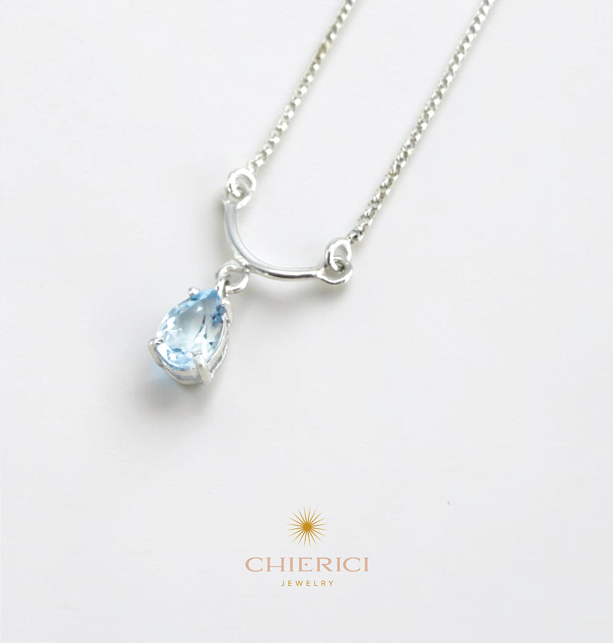 Brisa Sky Topaz Necklace