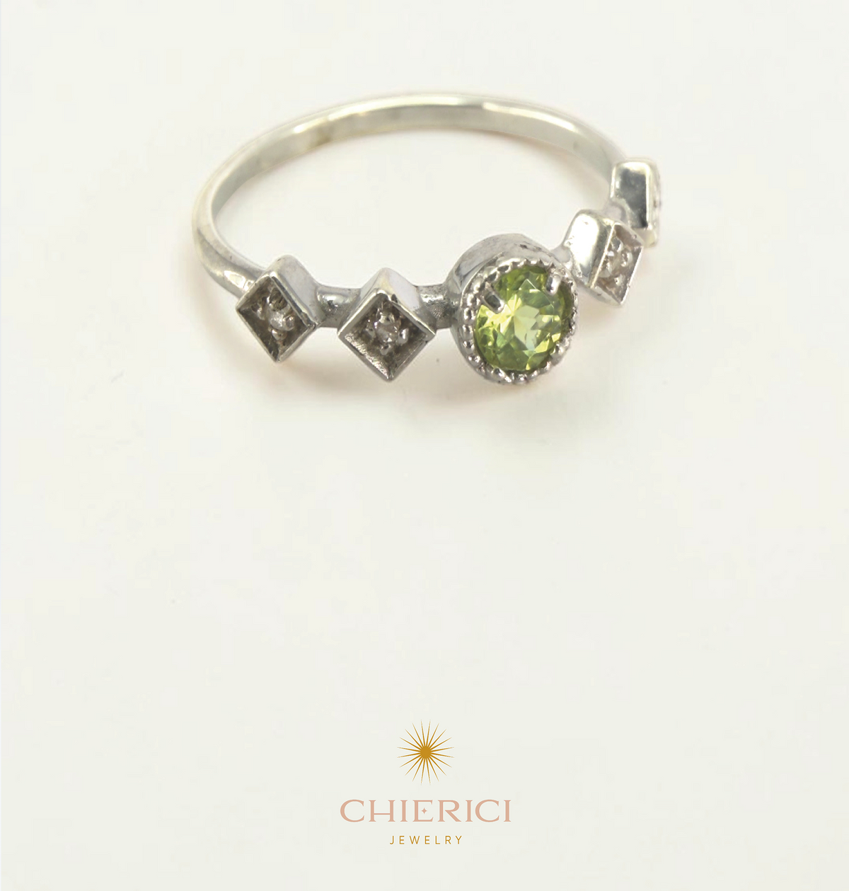Peridot Breeze Ring