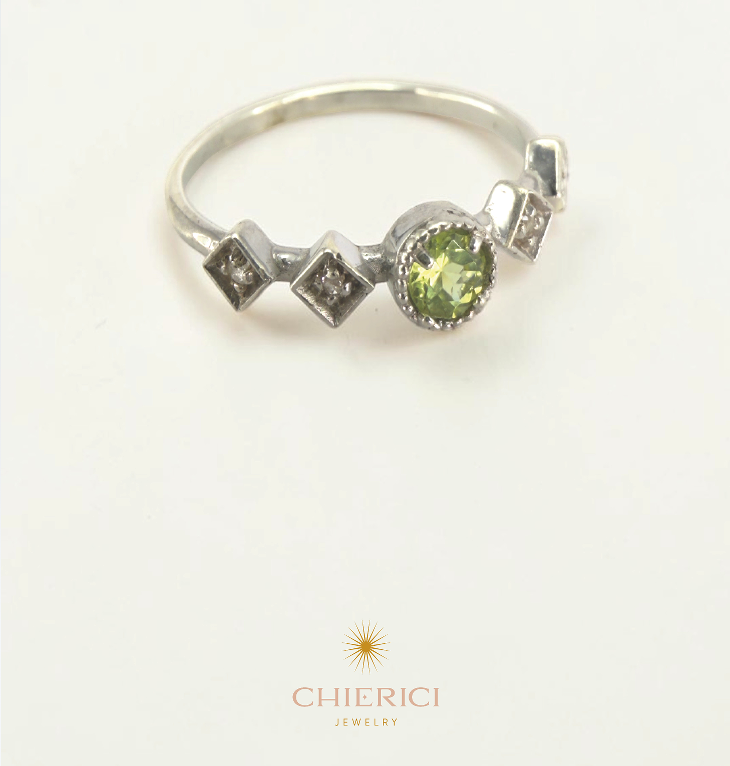 Peridot Breeze Ring