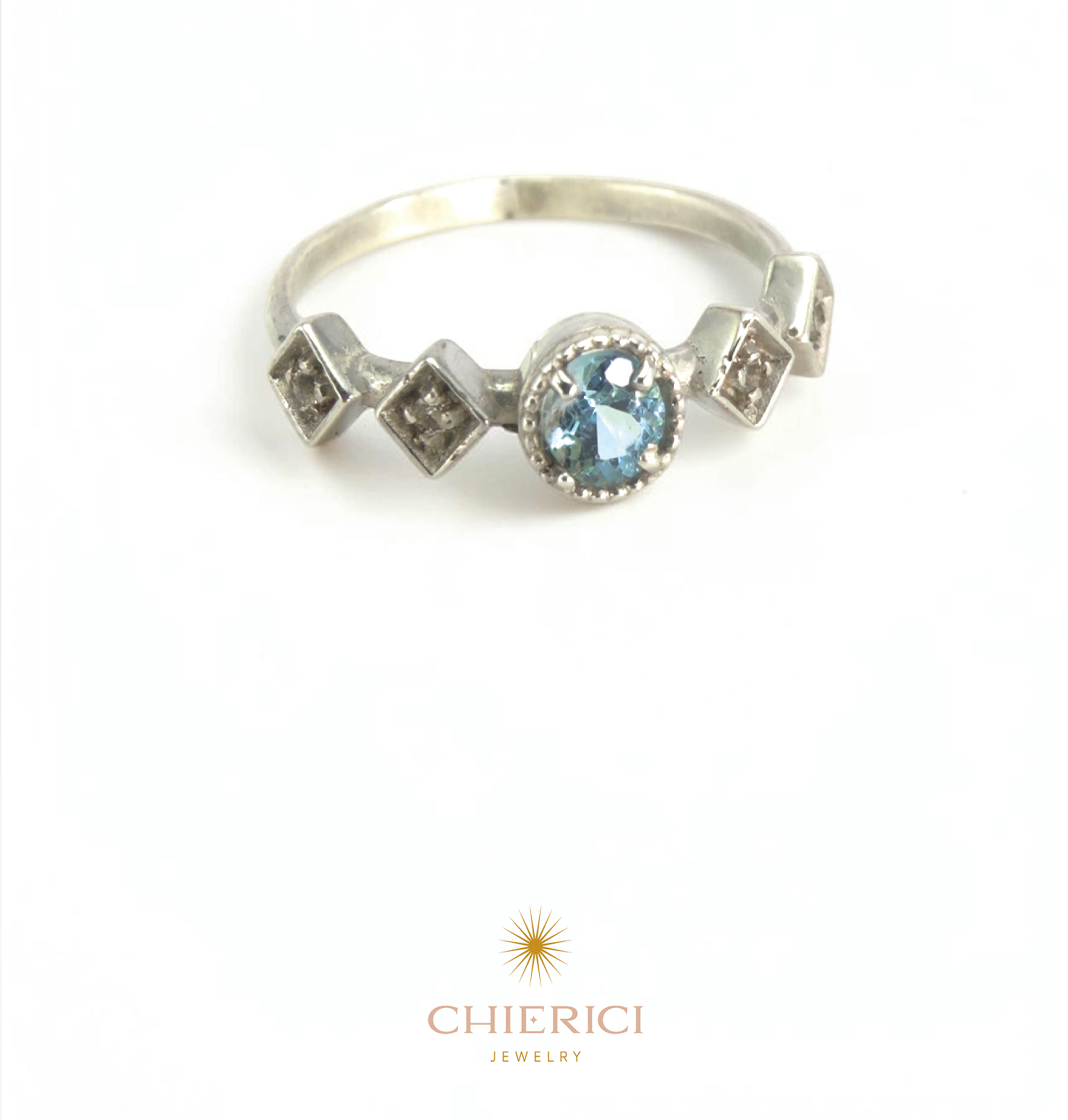 Brisa Blue Topaz Ring