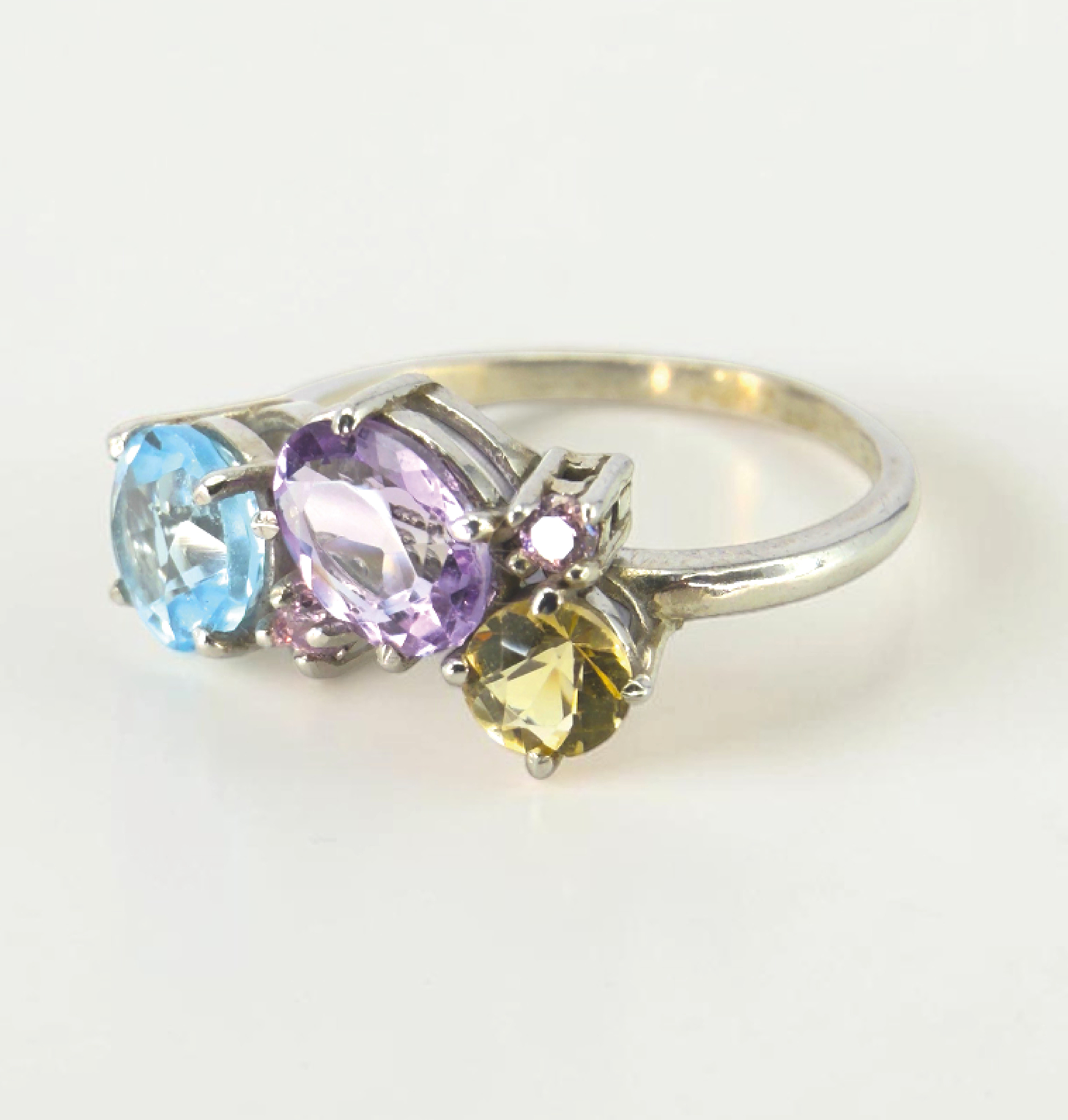 Sky Blue Topaz Ring