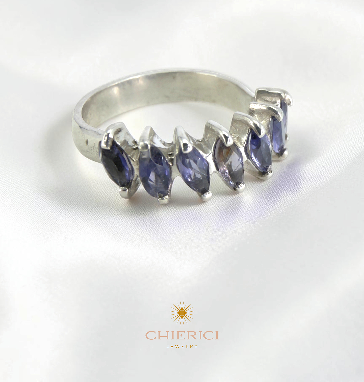 Blue Sapphire Axis Ring