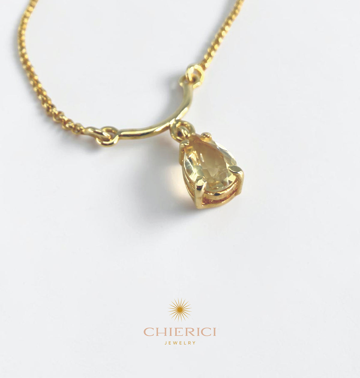 Brisa Citrine Necklace