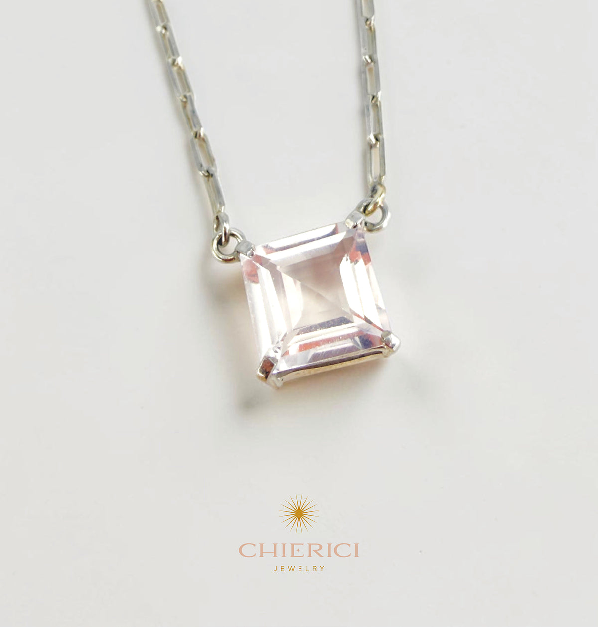 Essenza Rose Quartz Choker