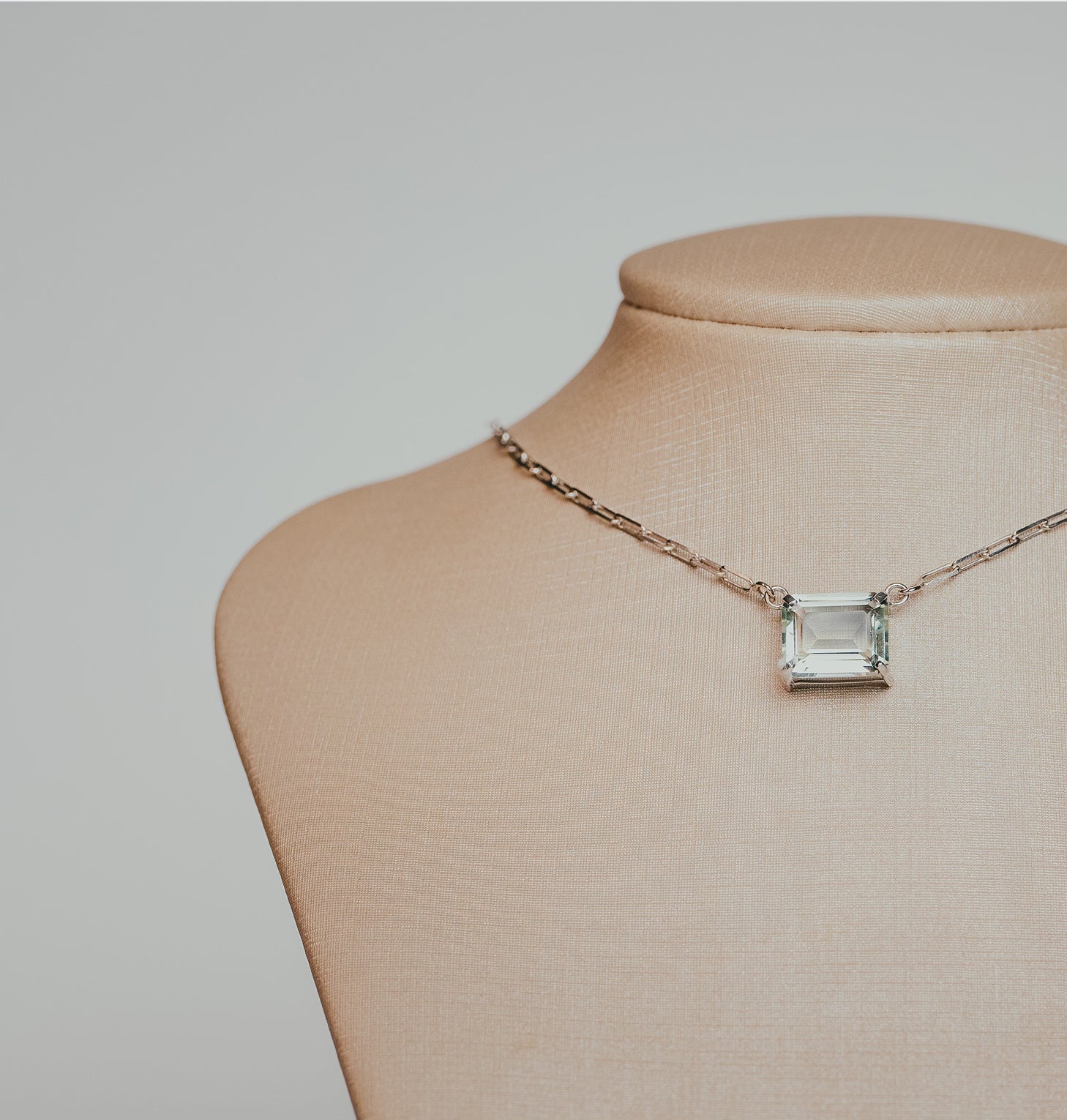 Prasiolite Essenza Choker