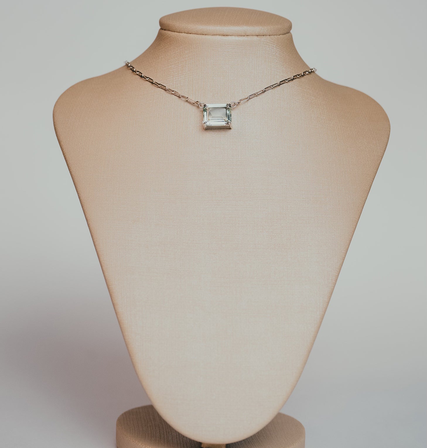 Prasiolite Essenza Choker