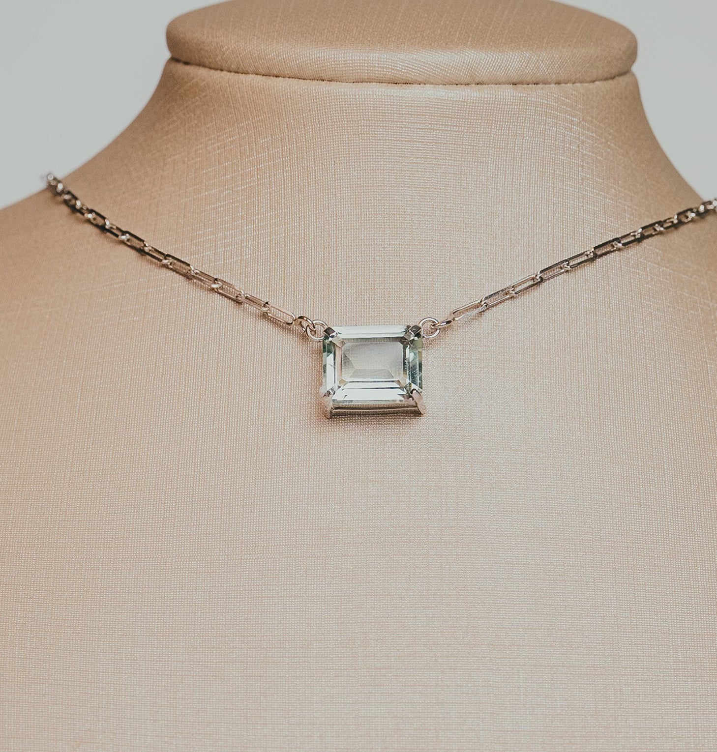 Prasiolite Essenza Choker