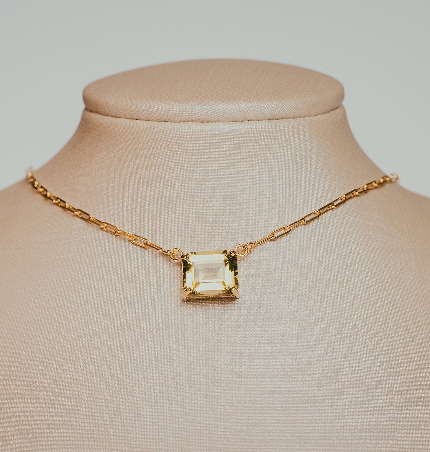 Essenza Green Gold Choker