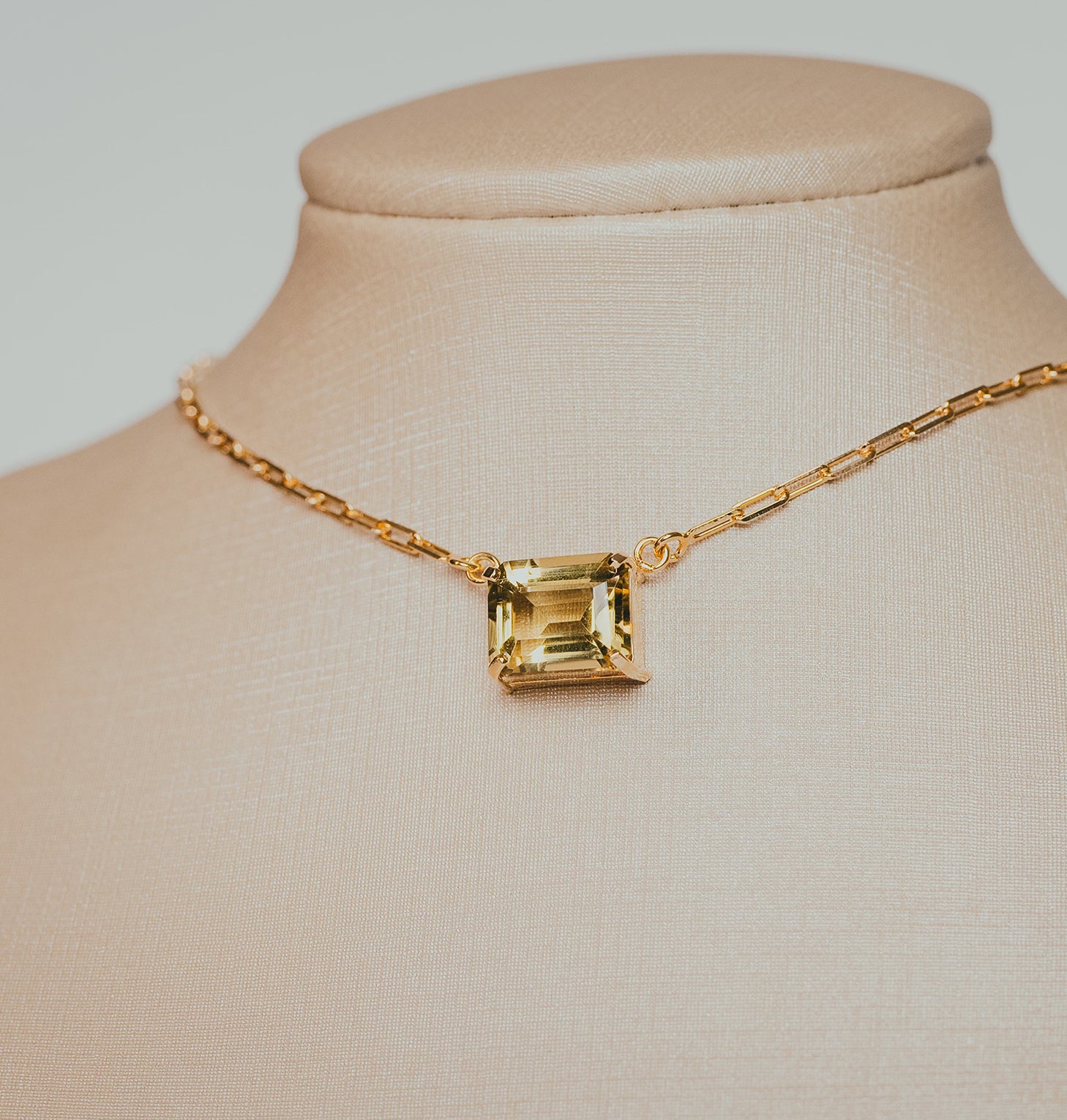 Essenza Green Gold Choker