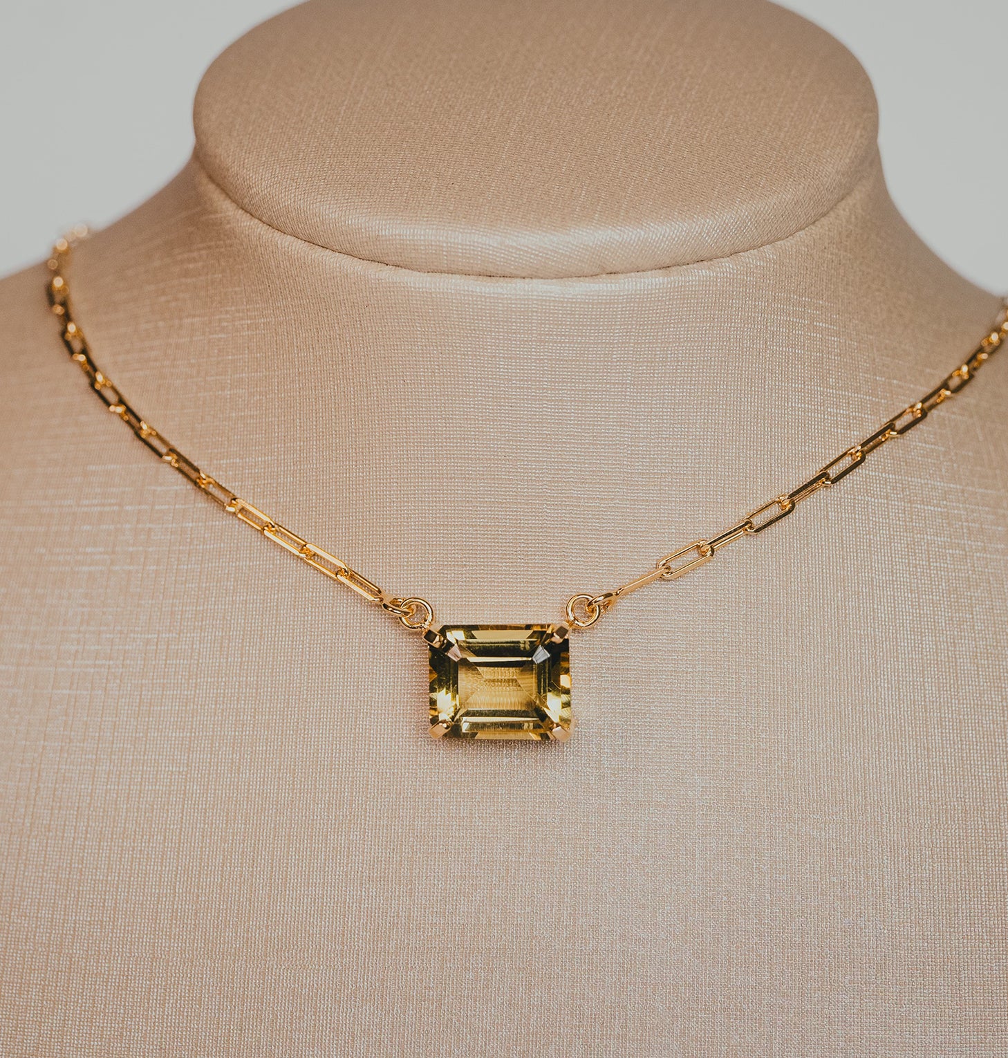 Essenza Green Gold Choker