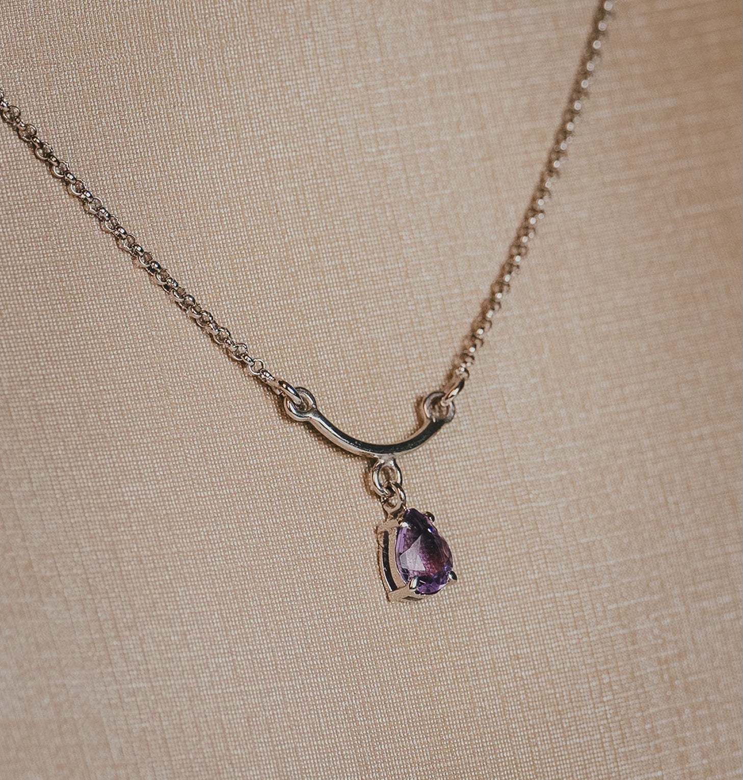 Brisa Amethyst Necklace