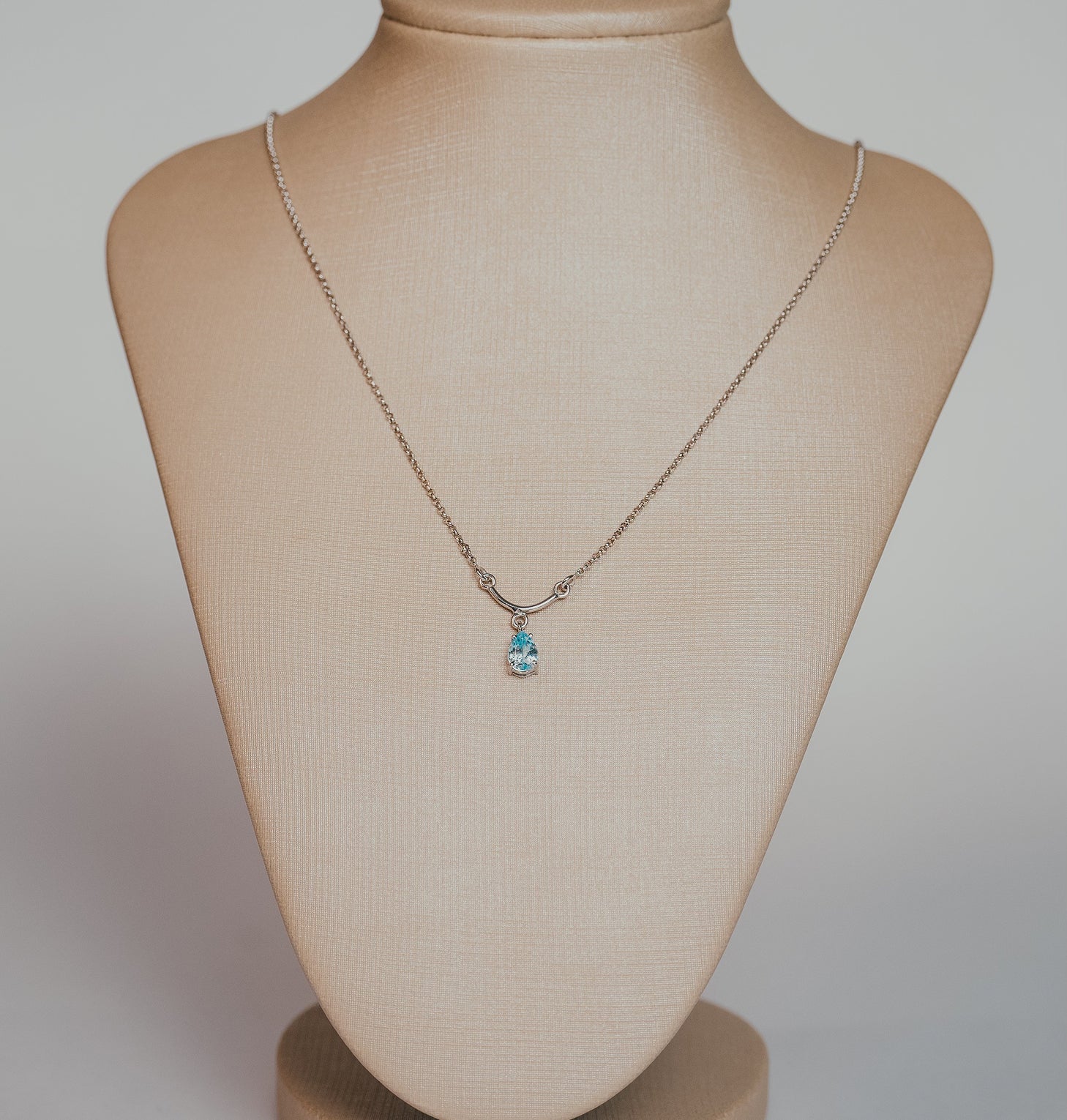 Brisa Sky Topaz Necklace