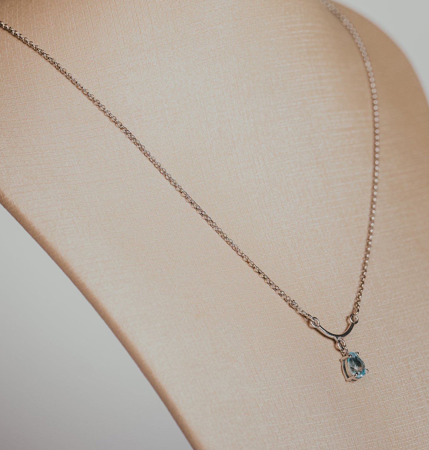 Brisa Sky Topaz Necklace