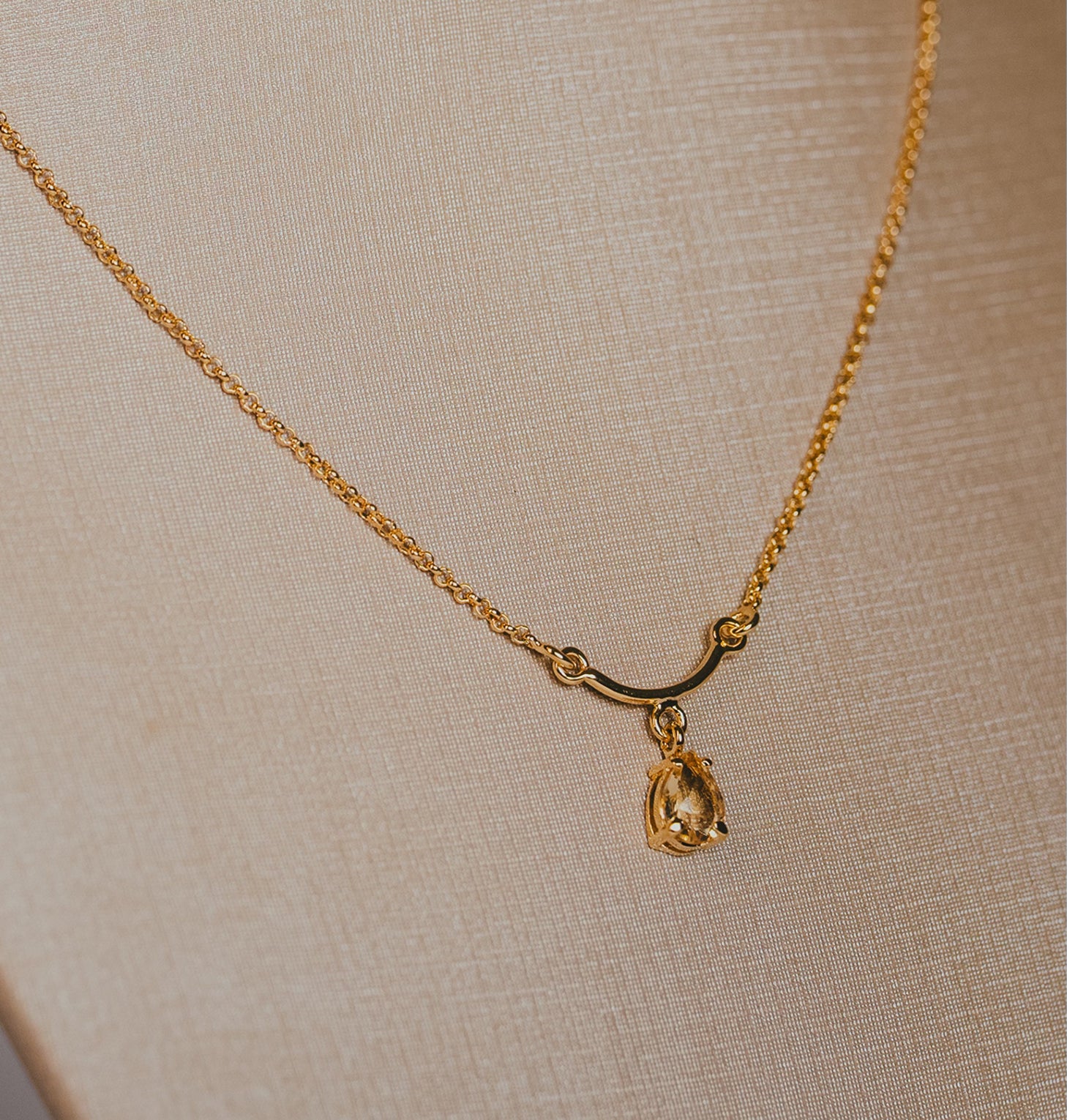 Brisa Citrine Necklace